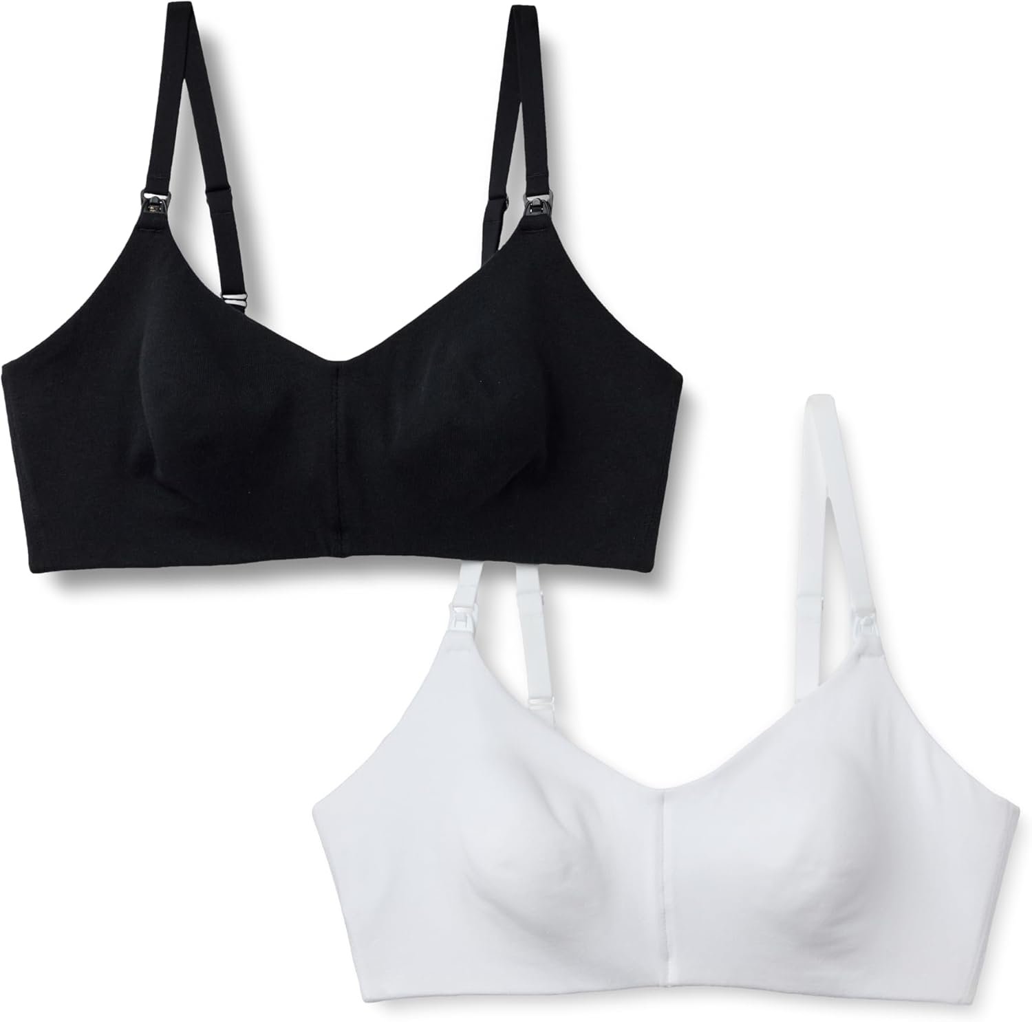 Amazon Essentials Womens Cotton Jersey Support Nursing Bra