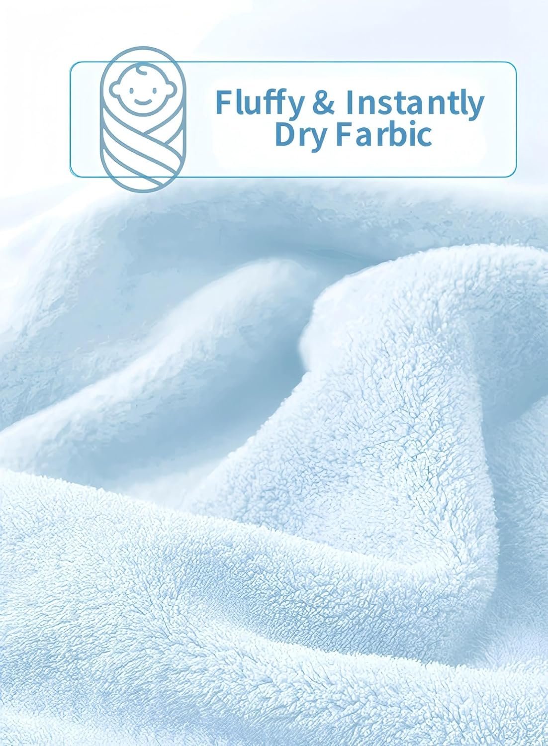 Hooded Baby Towel - Premium Soft Bath Towel for Baby, Newborn,Infant - Ultra Absorbent,Natural Baby Stuff Towel, Soft Coral Velvet Coral Fleece Bath Towel for Boys and Girls(Blue Puppy)